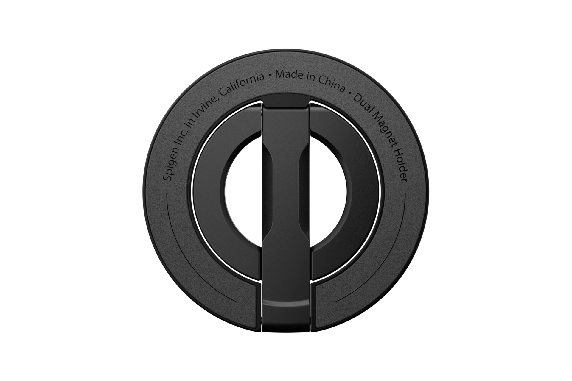 Dual Magnet Holder Back Black 