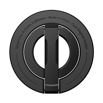 Dual Magnet Holder Back Black 