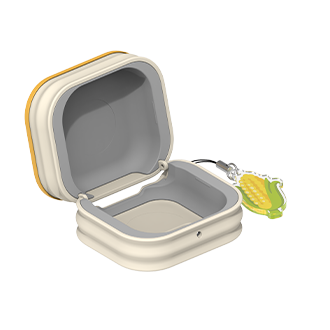 Galaxy Buds4 | Buds4 Pro Food Can Case FrontOpen Yellow 