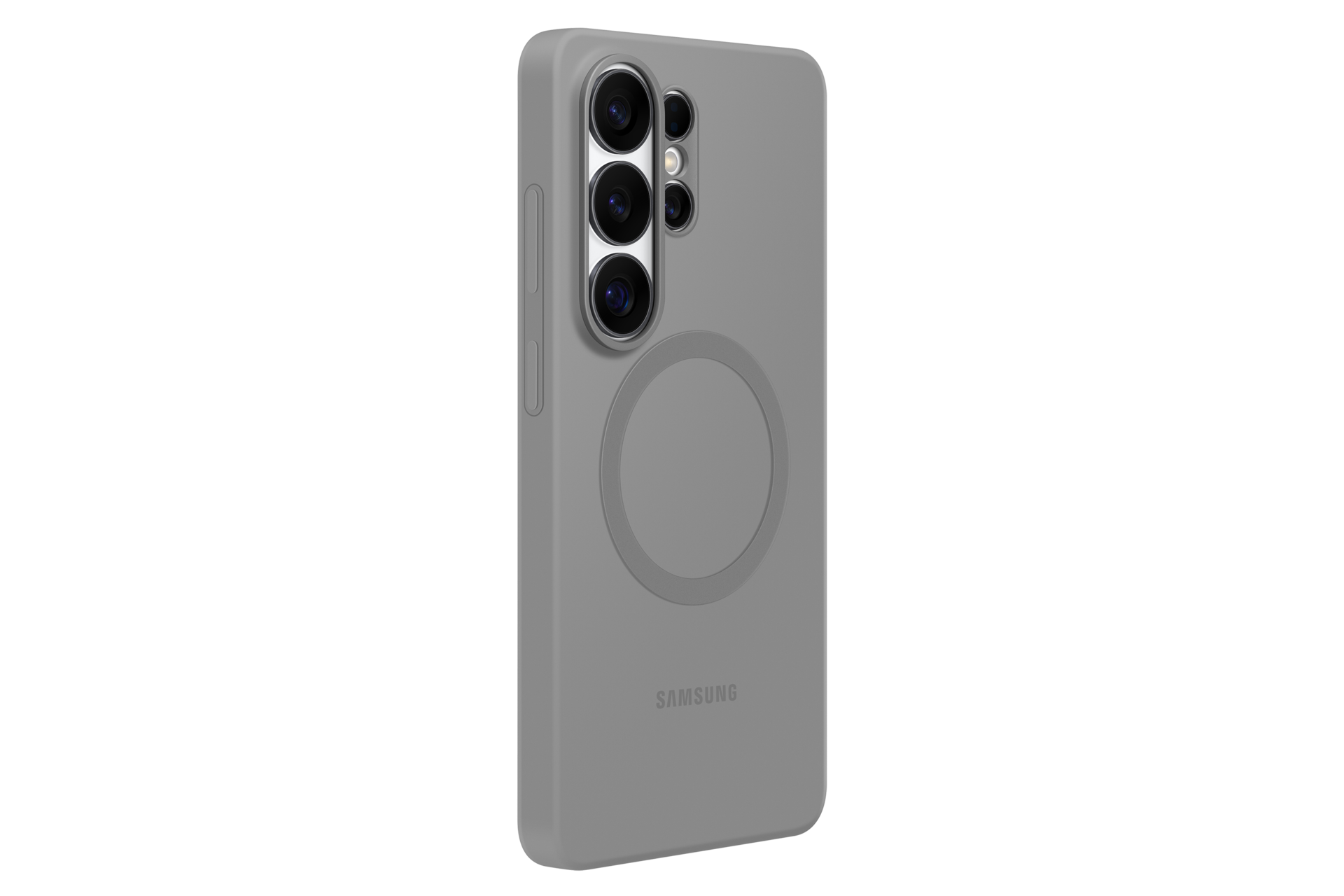 Galaxy S26 Ultra Silicone Magnet Case Dynamic Gray 