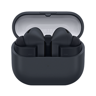 Galaxy Buds3 FE Case-Opened Black 