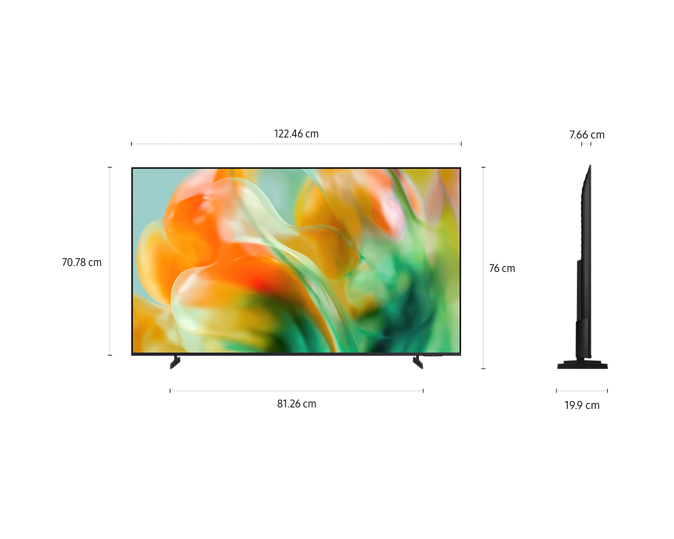 Pantalla 55" Mini Led M80HAF 4K Vision AI Smart TV (2026) Negro