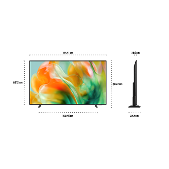 Pantalla 55" Mini Led M80HAF 4K Vision AI Smart TV (2026) Negro