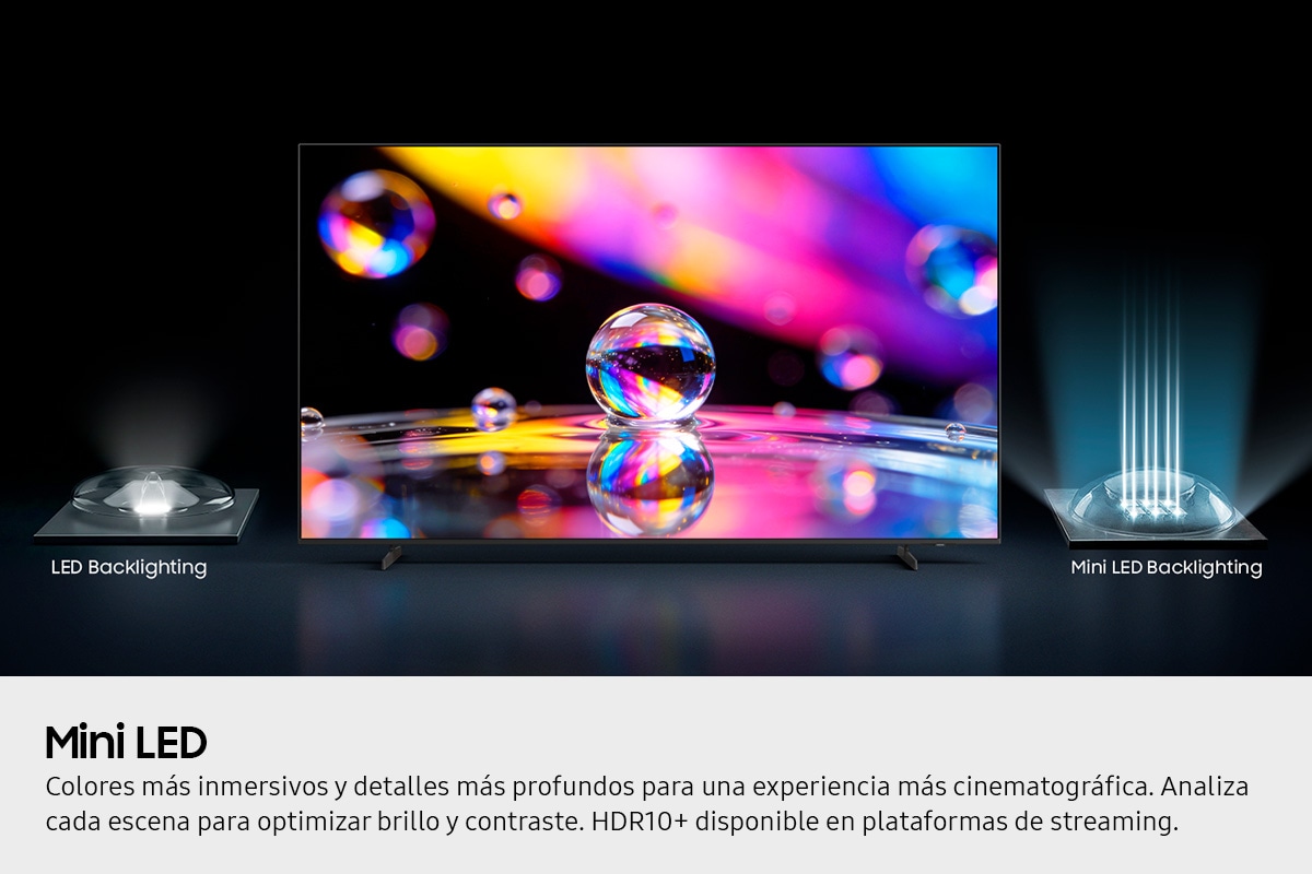 65" Mini Led M80HAF 4K Vision AI Smart TV (2026) Negro