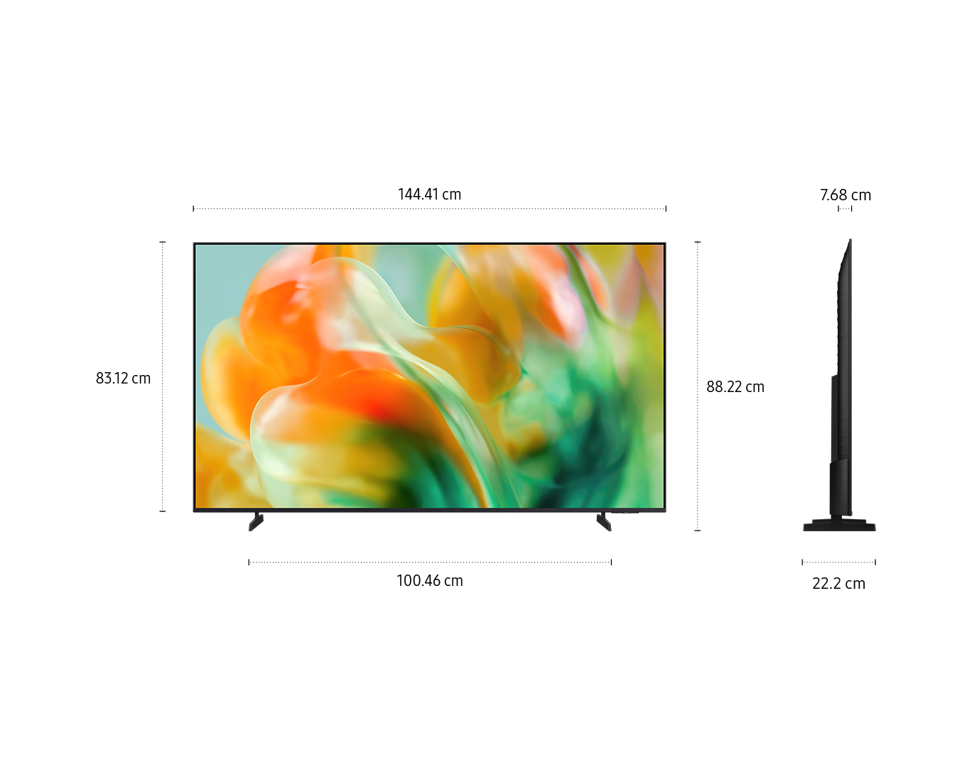 Pantalla 65" Mini Led M80HAF 4K Vision AI Smart TV (2026) Negro