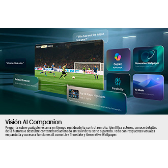 65" Mini Led M80HAF 4K Vision AI Smart TV (2026) Negro