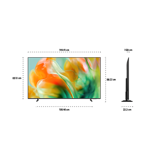 Pantalla 65" Mini Led M80HAF 4K Vision AI Smart TV (2026) Negro