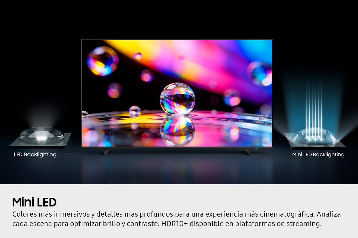 85" Mini Led M80HAF 4K Vision AI Smart TV (2026) Negro