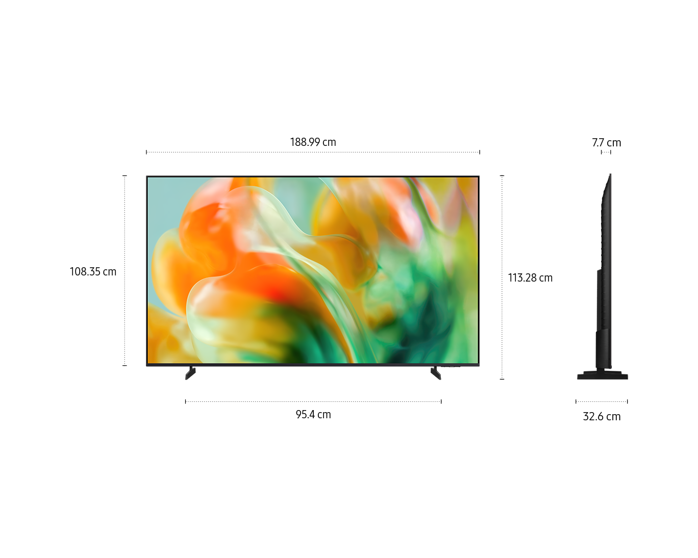 Pantalla 85" Mini Led M80HAF 4K Vision AI Smart TV (2026) Negro
