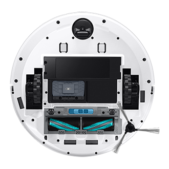 Robot aspirador Samsung Powerbot 2 en 1 VR05R5050WK acabado negro - Sin  bolsa