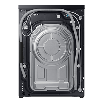 Laundry (Combo) with AI Ecobubble™ and AI Control Back Black 