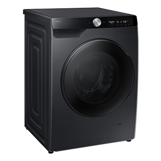 Laundry (Combo) with AI Ecobubble™ and AI Control L-Perspective Black 