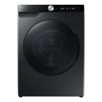 Laundry (Combo) with AI Ecobubble™ and AI Control Front Black 