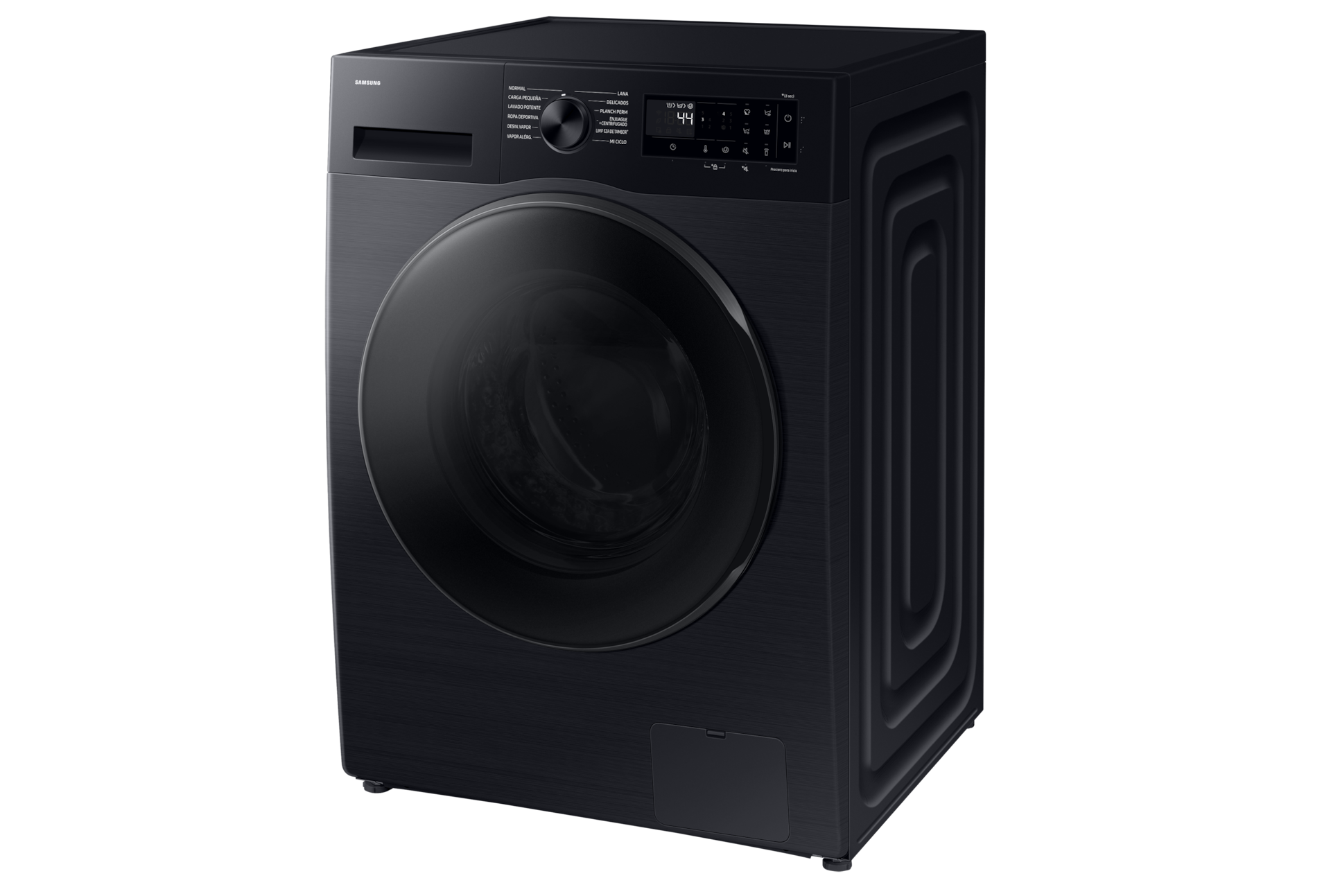 Laundry 13 kg with AI Energy Mode and Super Speed, Black R-Perspective Black 