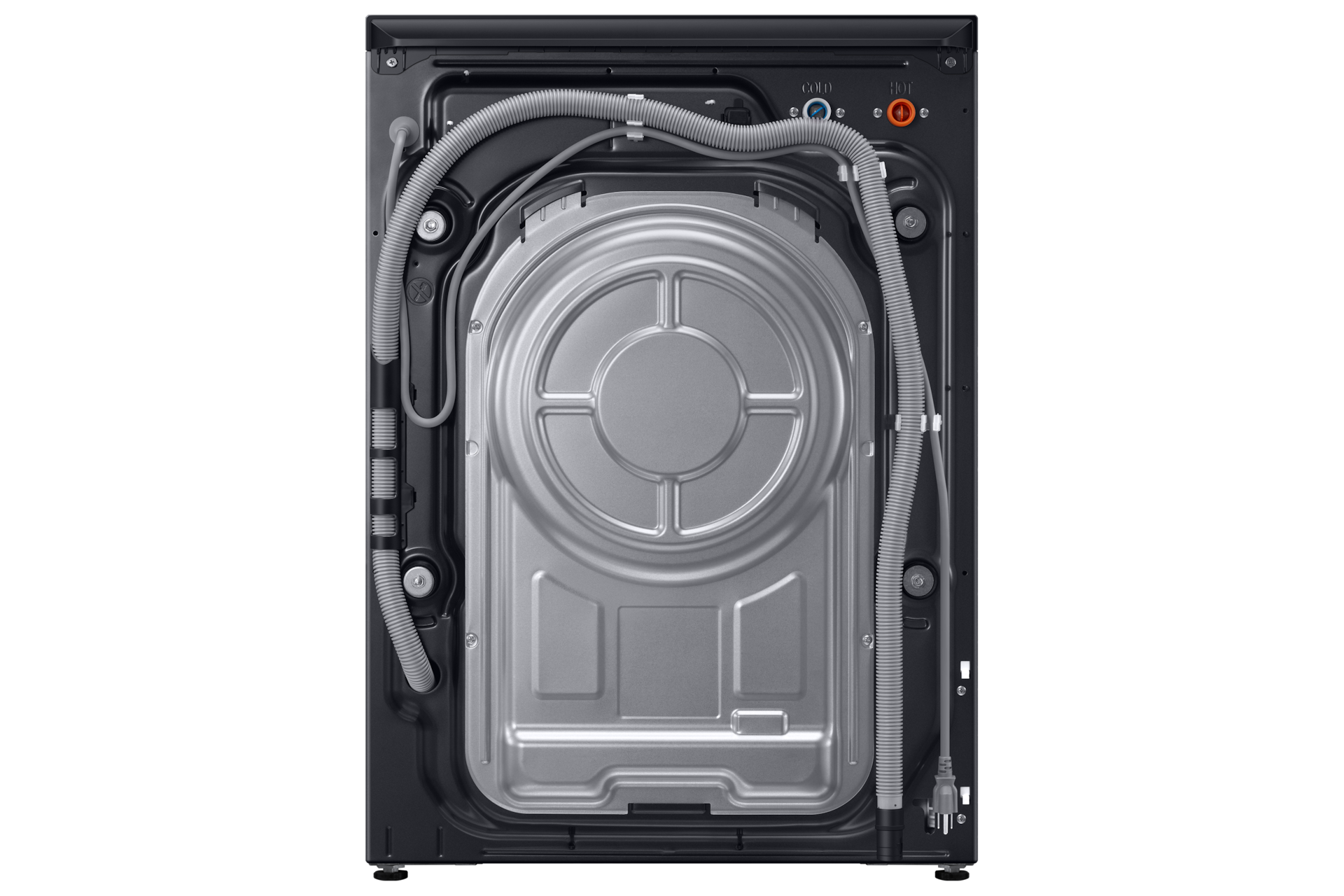 Laundry 13 kg with AI Energy Mode and Super Speed, Black Back Black 