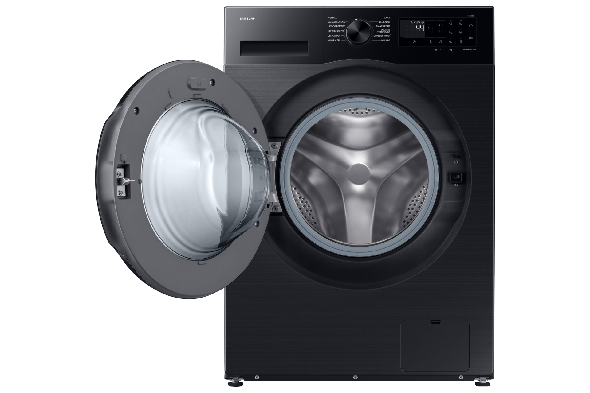 Laundry 13 kg with AI Energy Mode and Super Speed, Black Front-Open Black 