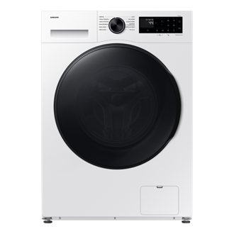 Laundry 13 kg with AI Energy Mode and Super Speed, Black Front White 