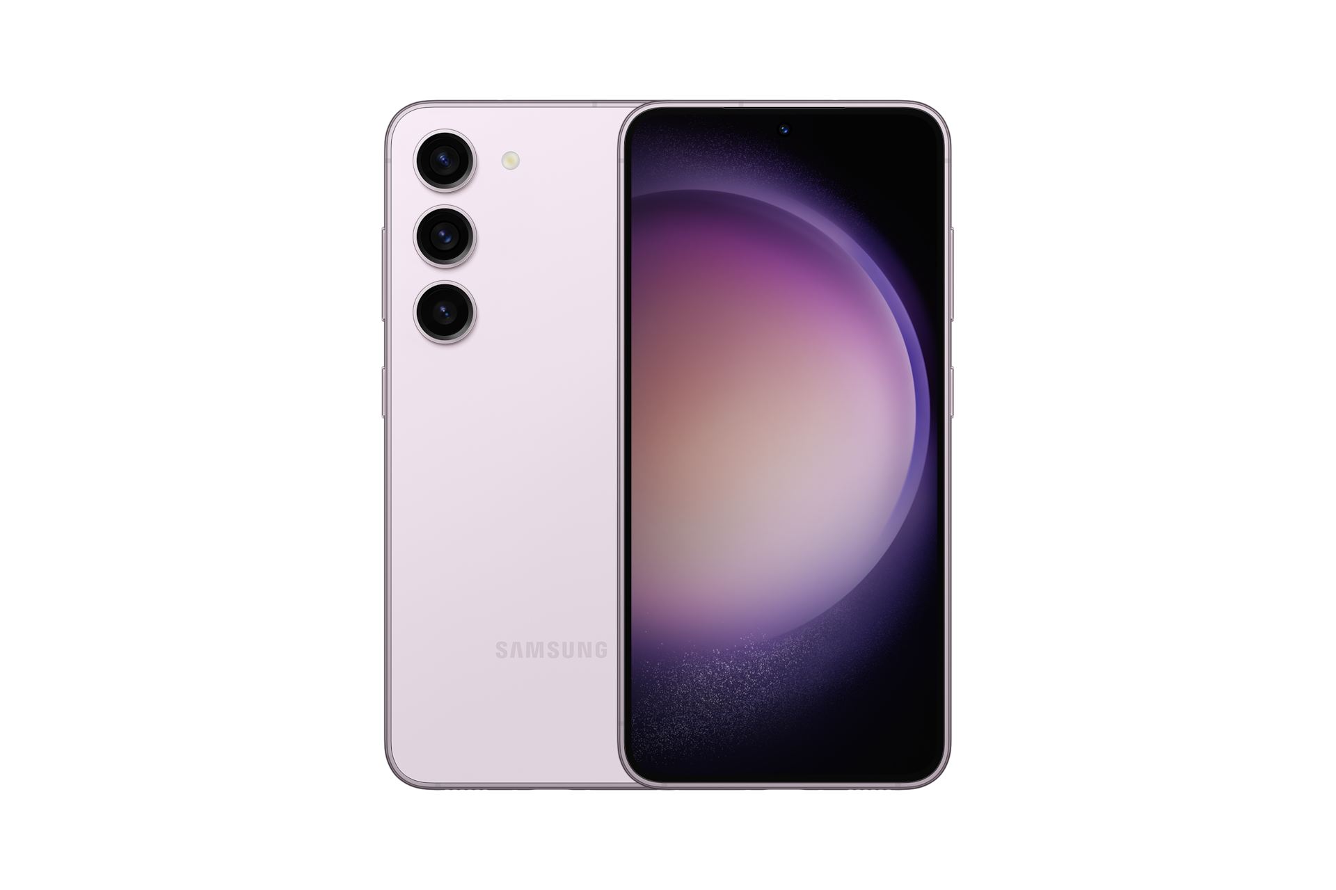 Buy Samsung Galaxy S23 in Lavender 128GB Smartphone - Front