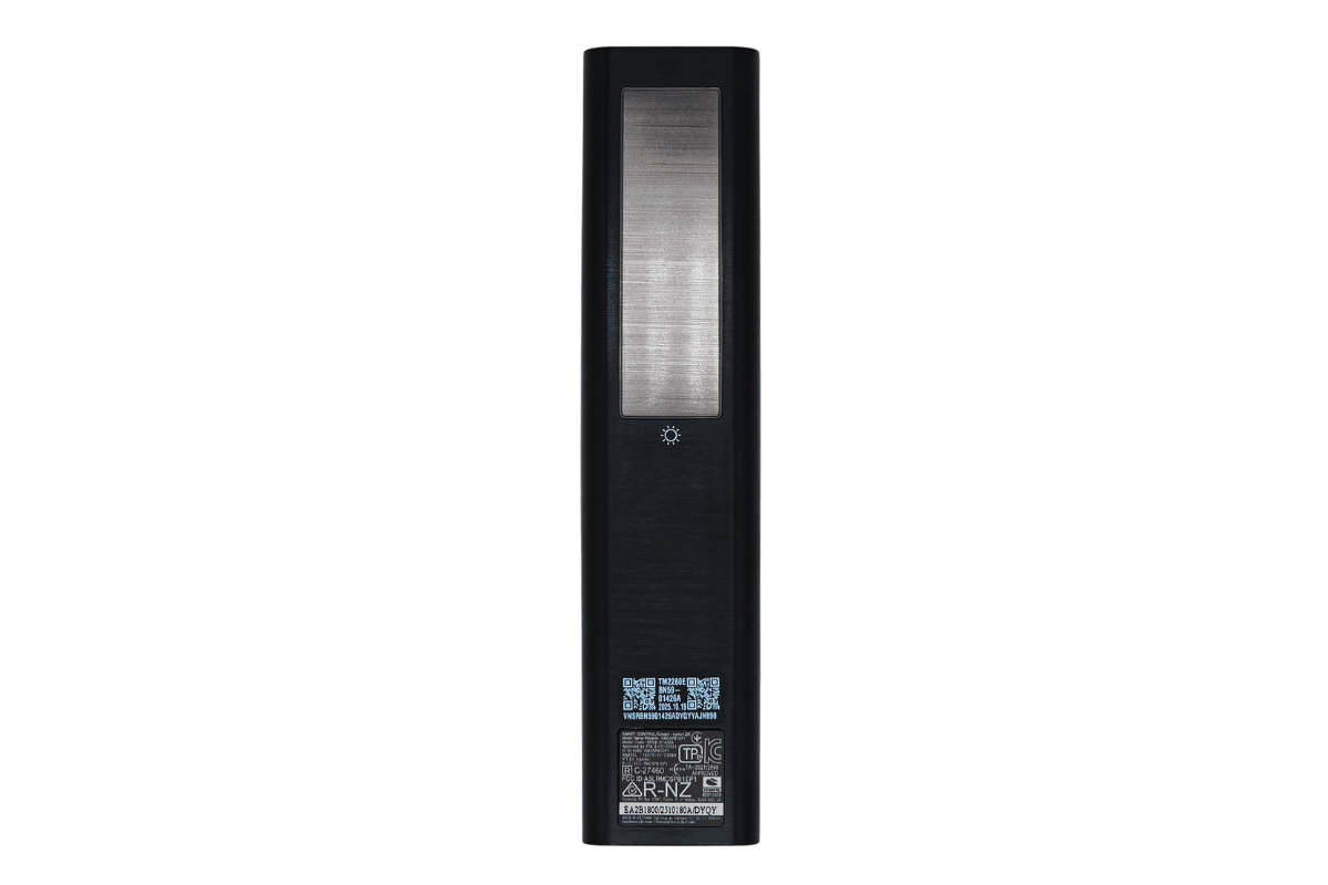 Smart TV Solar Remote Controller Black