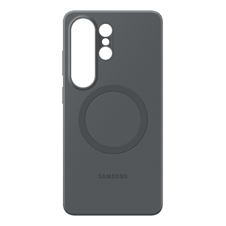 Galaxy S26 Ultra Silicone Magnet Case Front2 Black 