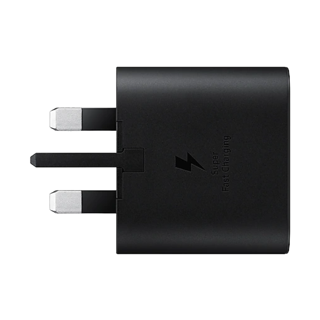 Samsung Type C charger in black available at Samsung online store Malaysia