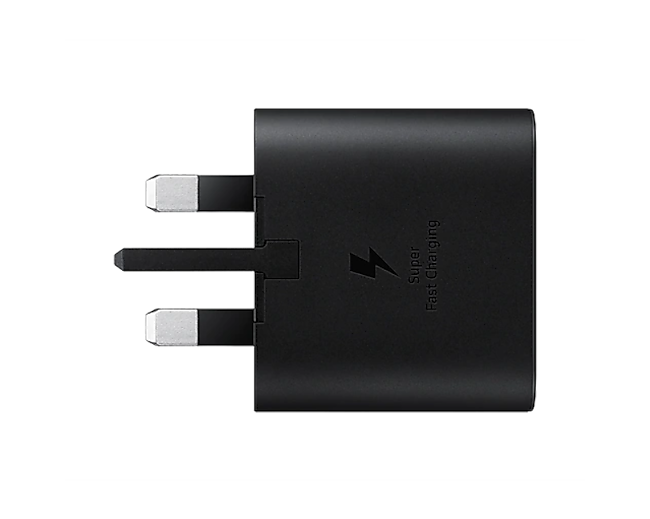 Samsung Type C charger in black available at Samsung online store Malaysia