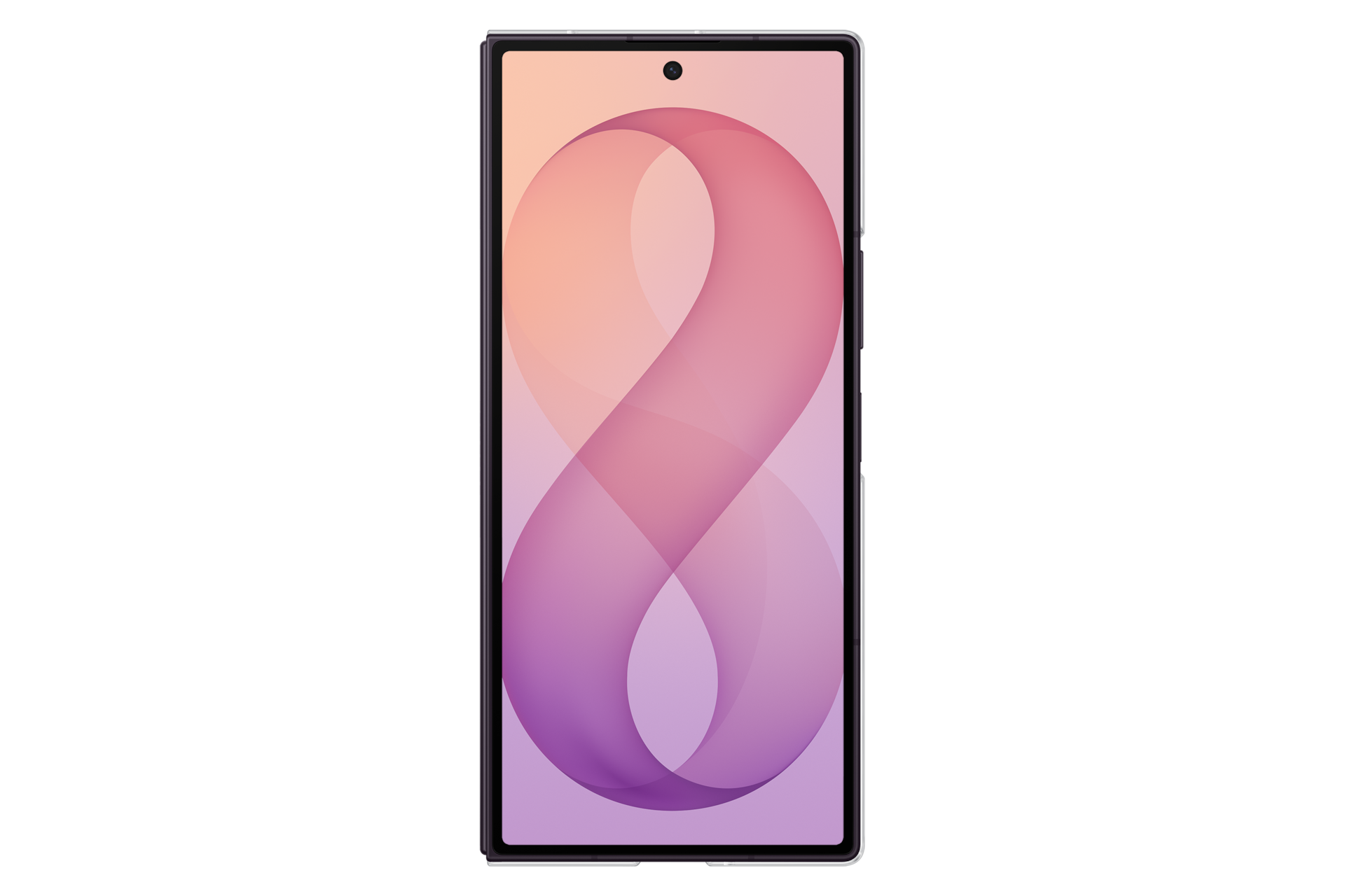 Galaxy Z Fold8 Ultra Clear Case Front Transparent 