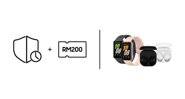 Enjoy up to RM299 worth of rewards!