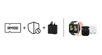 Enjoy up to RM288 worth of rewards!