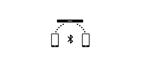 Bluetooth® multi connection icon