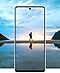 Compare the camera specs and features of Samsung A73 5G with other smartphones now. A traveler wearing a backpack is captured inside the frame of a Galaxy A73 5G device, which also shows a stunning, sunrise view which extends beyond the frame.