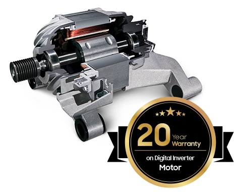 20-year warranty on the motor 