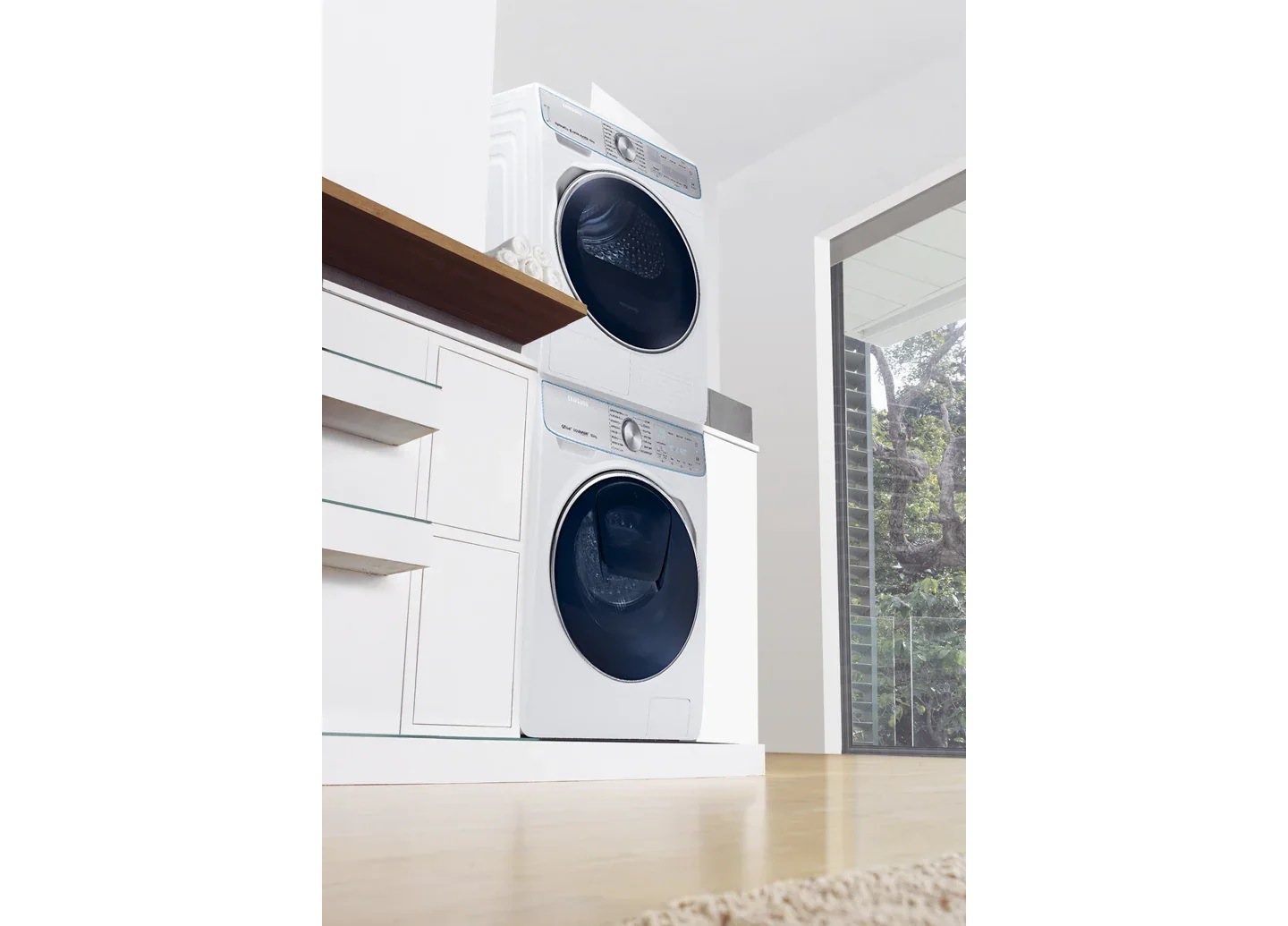 Stacking kit samsung washer and deals dryer