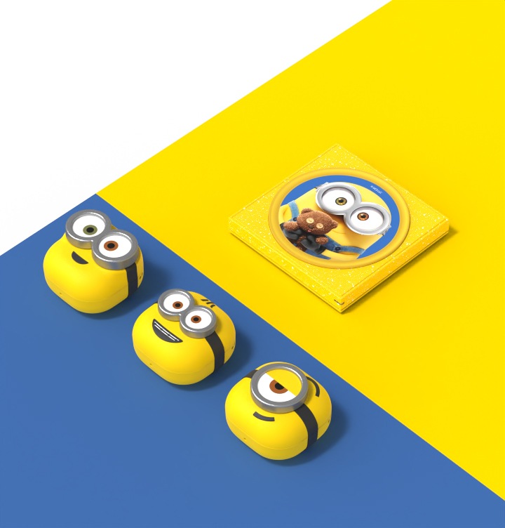 Minions Stuart Eco Friends Cover for Galaxy Buds Series Yellow