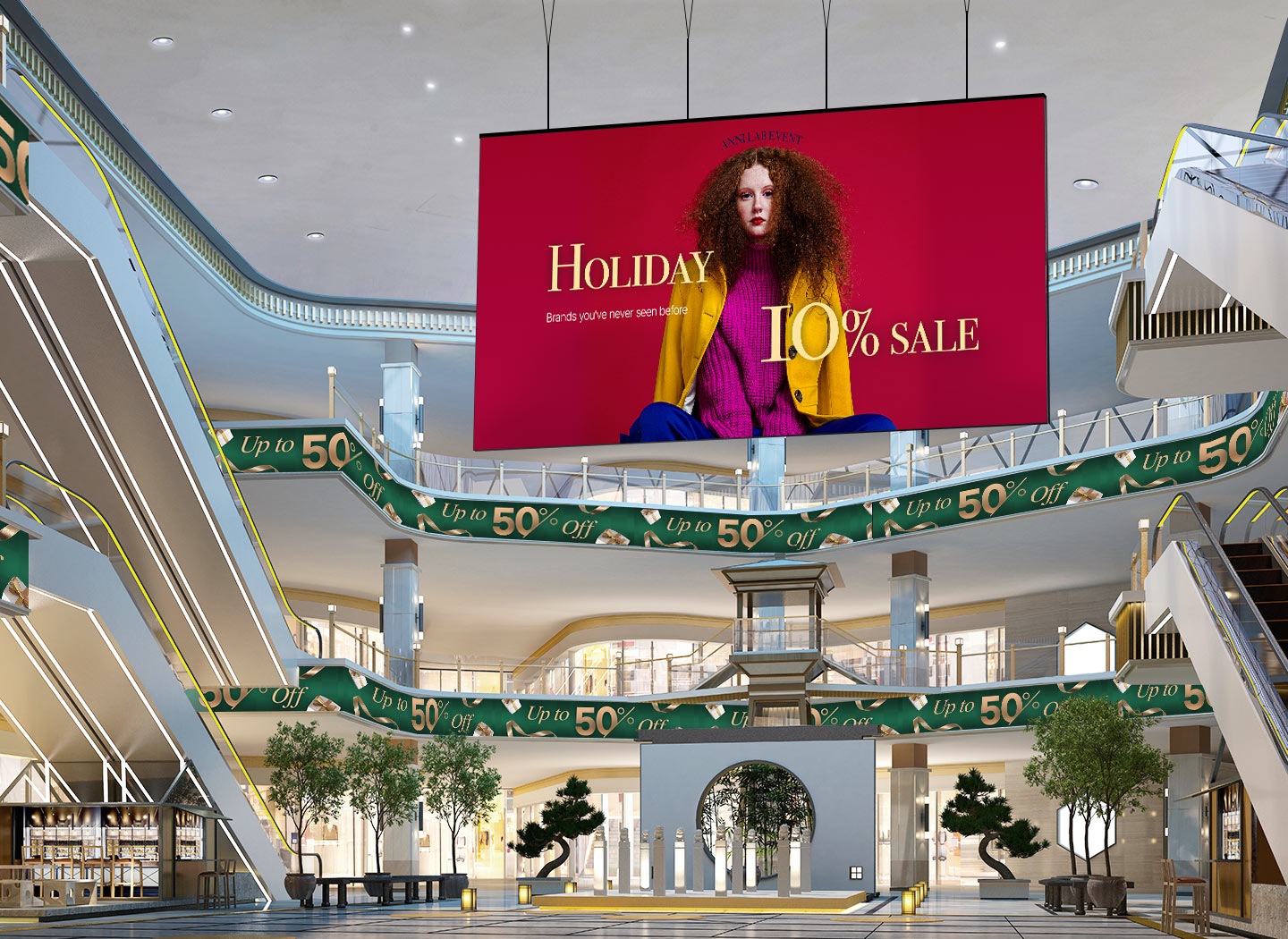 Captivate potential customers with brilliant displays
