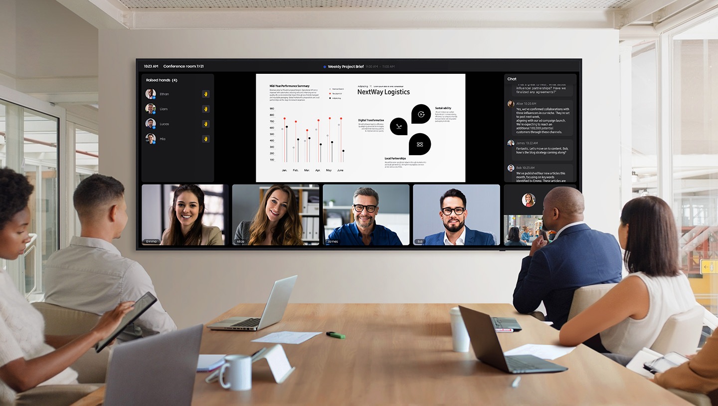 Scale up your business with a supersized screen