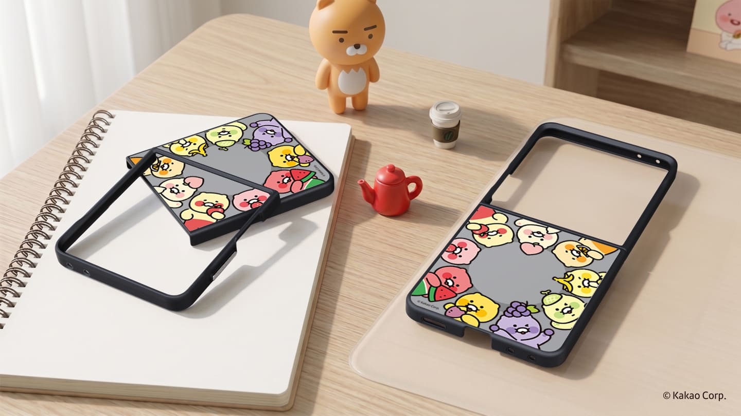Galaxy Z Flip8 Mirror Magnet Case(Kakao Friends)