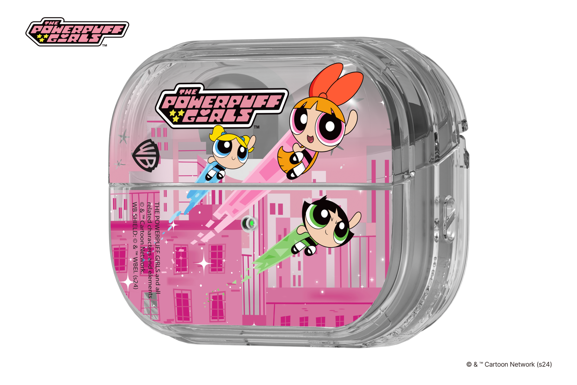 The Powerpuff Girls Pink Clear Case