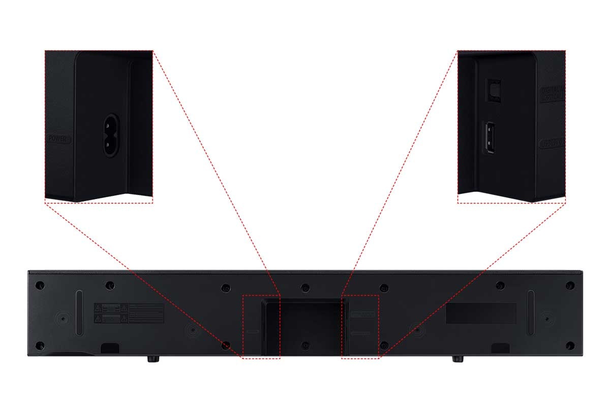 Latest Samsung B Series Soundbar (HW-C400/XM) - detail2 view, Titan Black color at best price in Samsung Malaysia