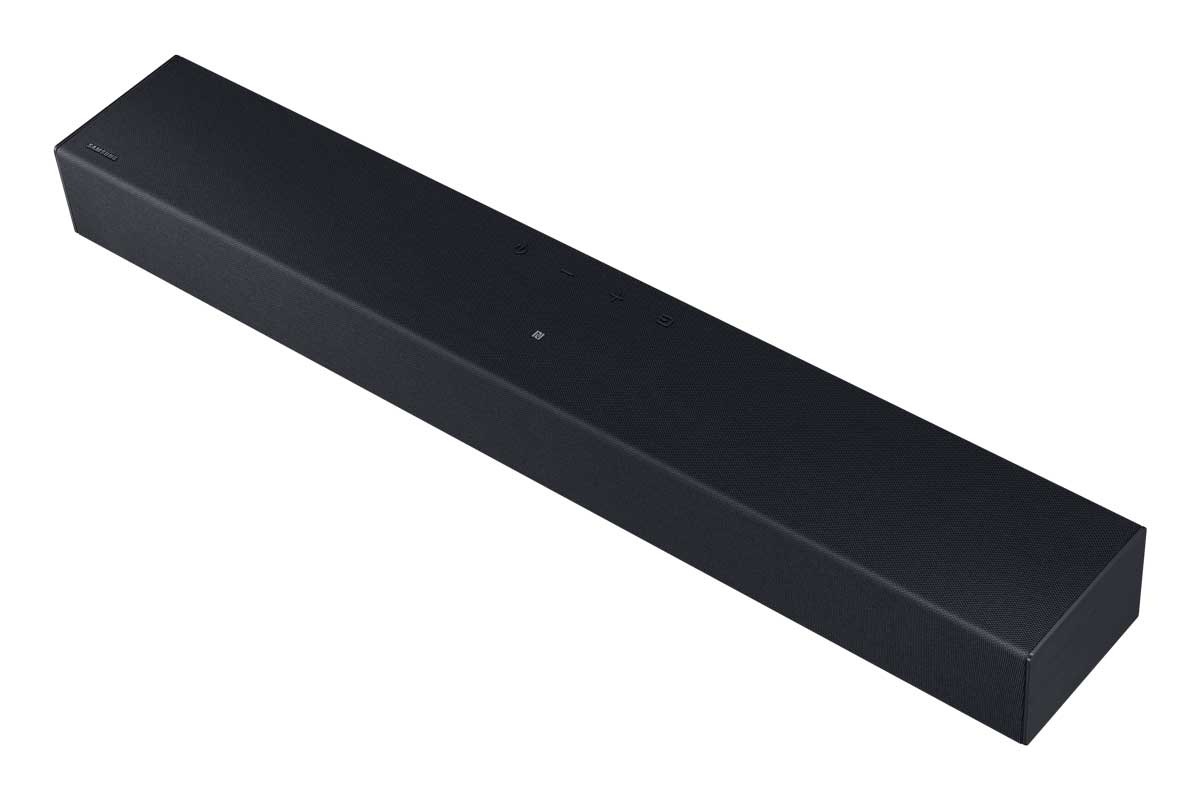 Latest Samsung B Series Soundbar (HW-C400/XM) - top view, Titan Black color at best price in Samsung Malaysia