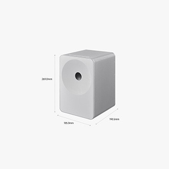 Music Studio 7 LS71H WiFi-Bluetooth Wireless Speaker (2026) White