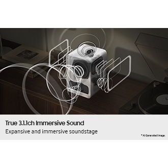Music Studio 7 LS71H WiFi-Bluetooth Wireless Speaker (2026) White