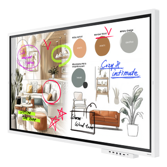 65" The Flip WMFX R-Perspective-with-tray White 