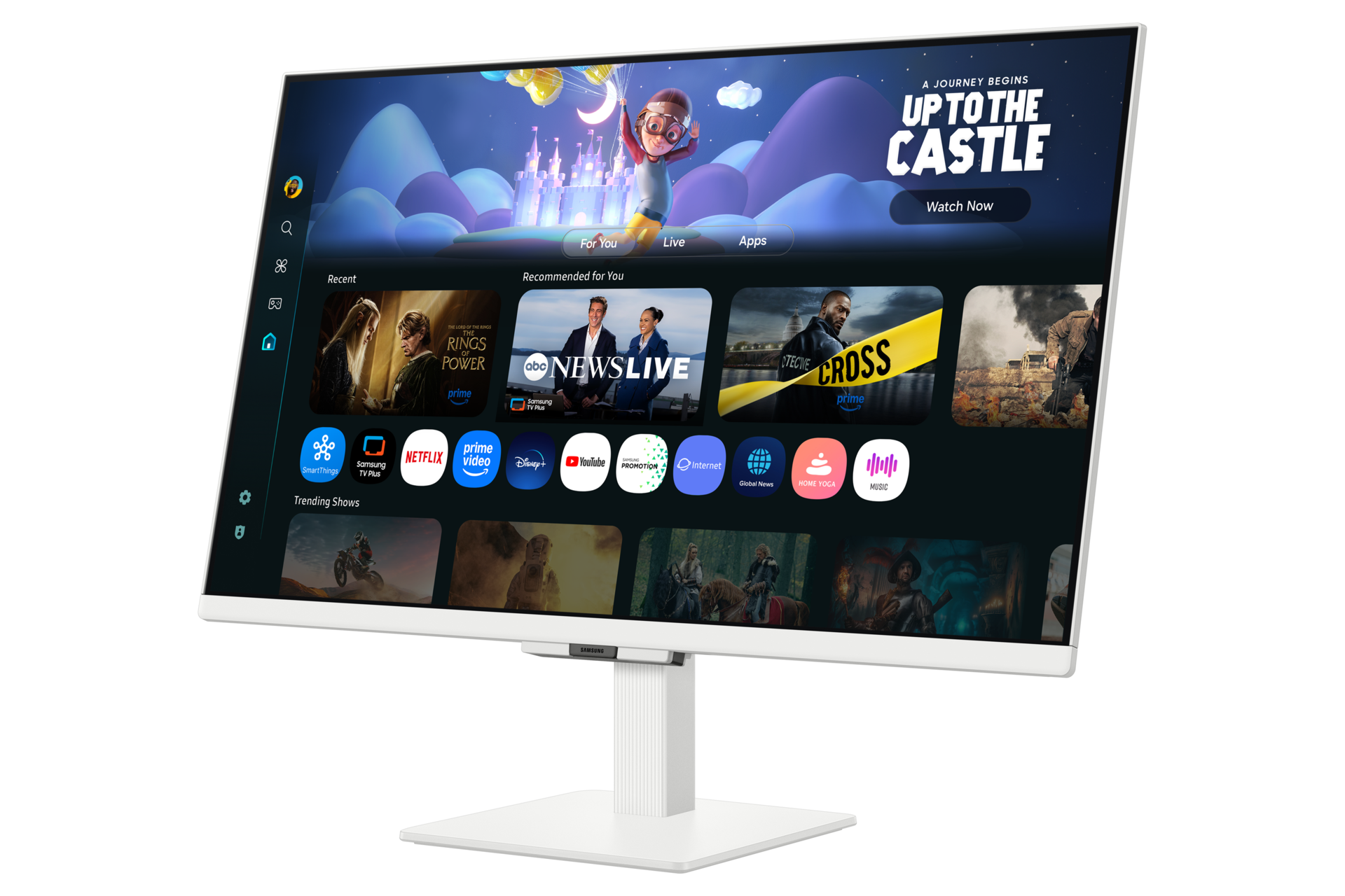 [Smár~t Móñ~ítór~ M5 M50F F~HD Ló~w-Dýñ~ámíc~ Whít~é] 