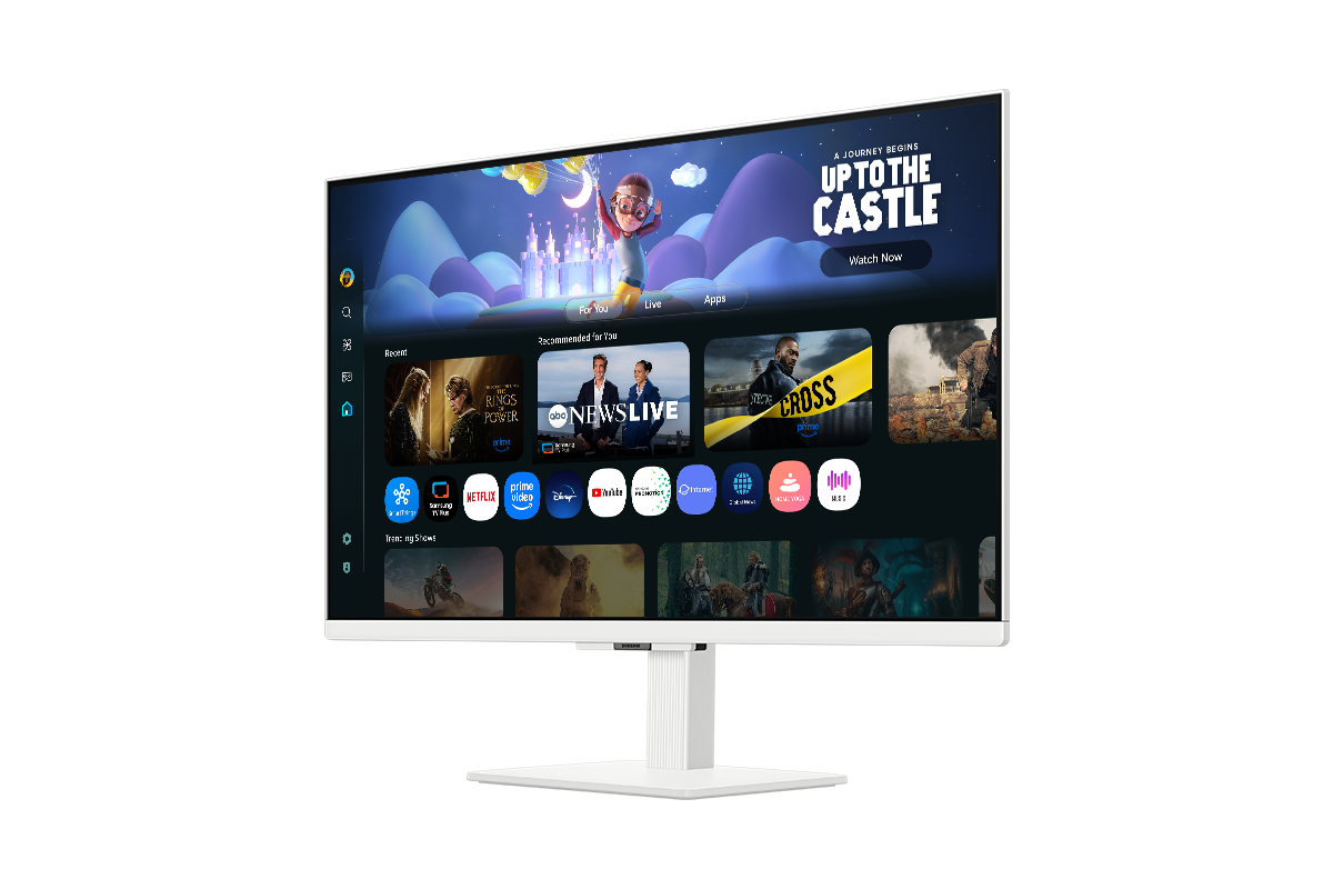 [27" Smár~t Móñ~ítór~ M5 M50F F~HD Wh~íté]