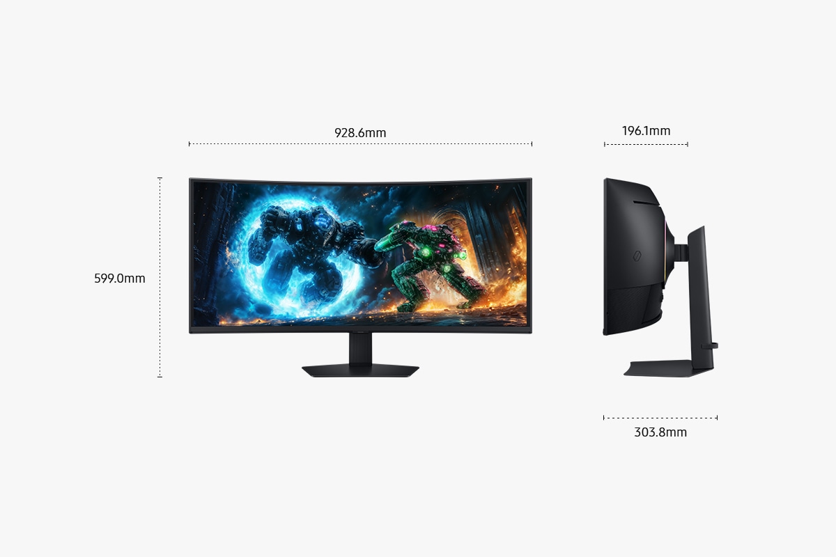 40" Odyssey G7 G75F WUHD 180Hz Gaming Monitor Black