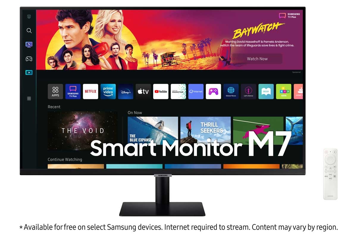 Buy Samsung 43" UHD M7 Smart Monitor (Black) Samsung Malaysia
