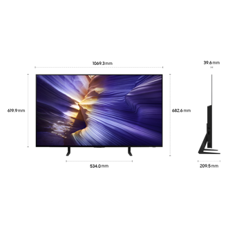 Dimension of Samsung OLED S90F