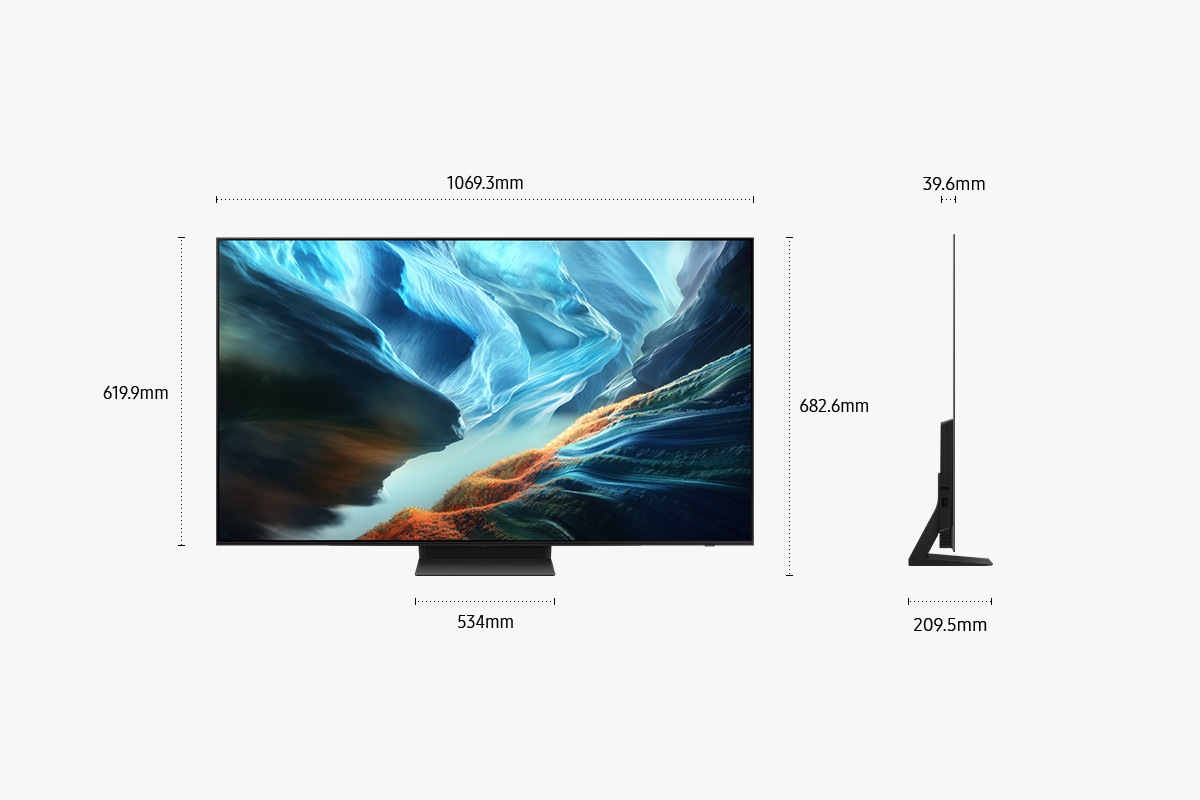 48" OLED S90H 4K Samsung Vision AI Smart TV (2026) Graphite