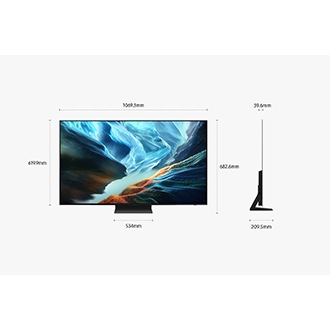 48" OLED S90H 4K Samsung Vision AI Smart TV (2026) Graphite